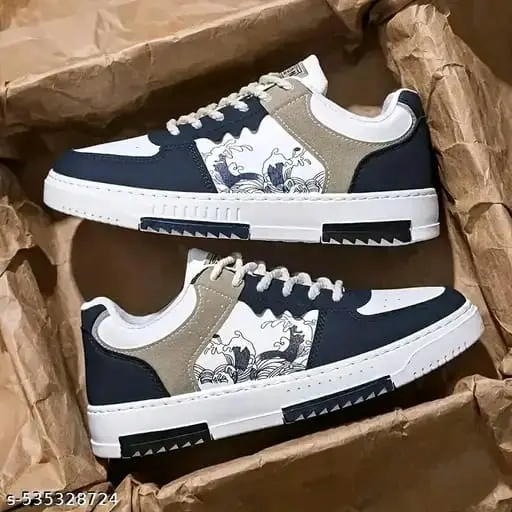 Blurtz Wavewalk Sneakers – Stylish & Comfortable Streetwear Shoes for Men